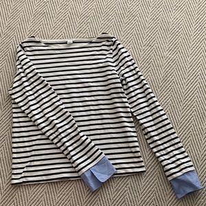 J. Crew striped tunic